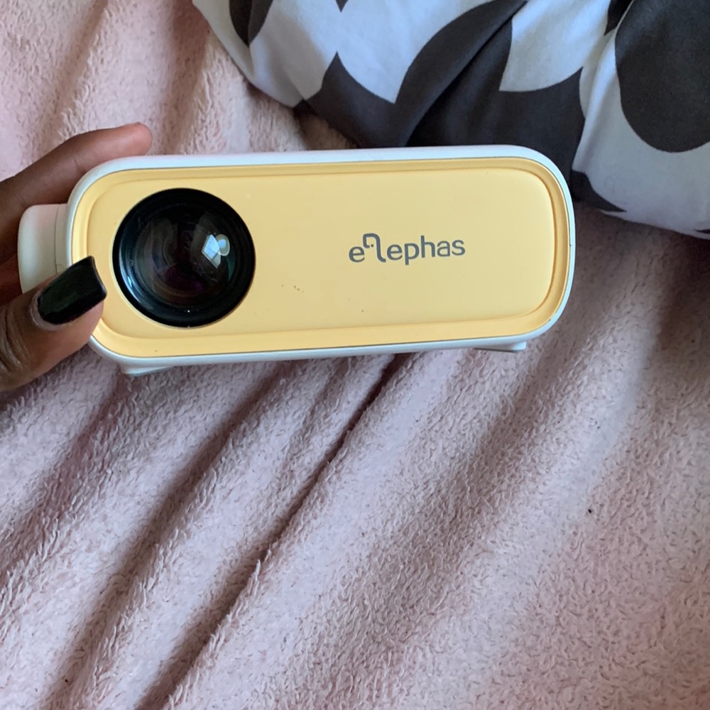 mini projector.